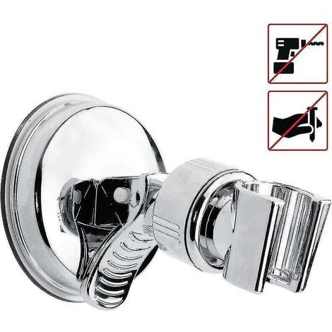 Starke Saugnapf-wandhalterung Für Duschkopf (silber)