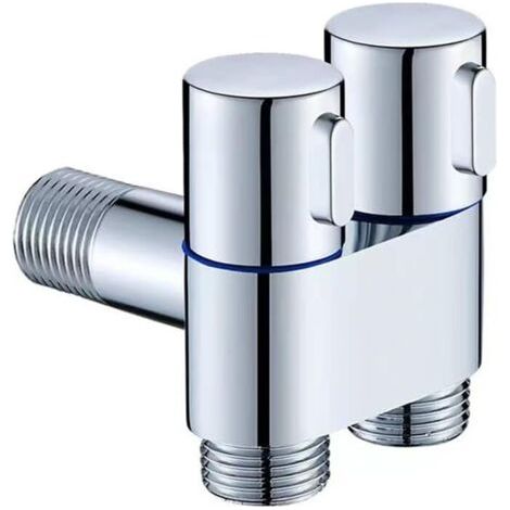 Dreieckiger Dusch-/waschtischkopf Mit Zwei Griffen, G1/2" (2,5 Cm) Gewinde.