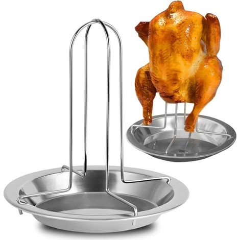 Hähnchengrill, Hähnchenständer, Edelstahl-ofenrost, Grillzubehör