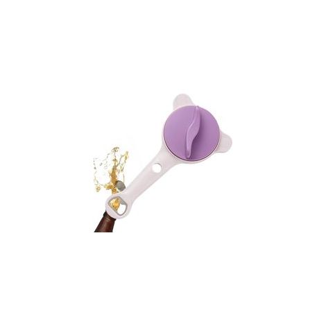 4-in-1-glasöffner Für Senioren – Rutschfester Flaschenöffner Für Küche, Bar, Camping, Picknick, Wohnung, Studentenwohnheim, Restaurant