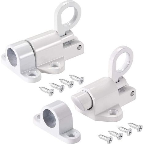 Automatische Türschloss-teile, Federriegel Aus Aluminiumlegierung, Türschloss Aus Aluminium, Rückprallriegel, Mit Schrauben, Geeignet Für Fenster, Holztüren, Terrassentüren, Schranktüren