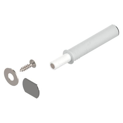 Tip-on für Türen 956.1004 Kurzversion mit Magnet, seidenweiß - Blum
