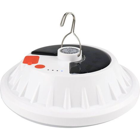Wiederaufladbare Usb-solar-led-campinglampe Mit Fernbedienung, Wasserdichte Ipx7-campinglampe Mit 5 Modi