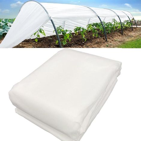 Winterabdeckung Für Pflanzen Im Freien, 2 X 5 M Winterabdeckung, Winterschutzrolle Für Pflanzen, Wärmeschutzgewebe Gegen Frost Für Alle Arten Von Pflanzen Und Sträuchern