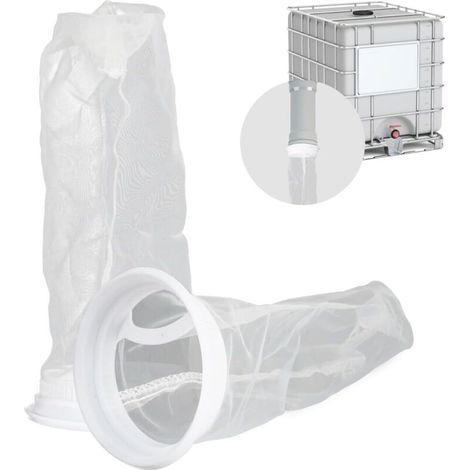 Teile Für Einen 1000-liter-regenwassertankfilter, 25-cm-ibc-deckelfilter, Waschbarer Ibc-regenwasserfilter, 200-mesh-nylon-deckelfilter