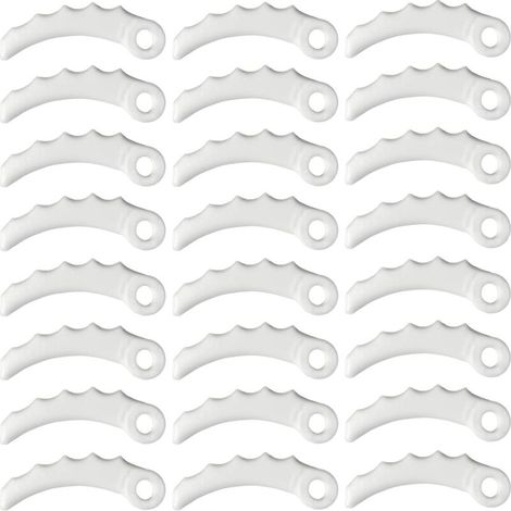 24 Ersatz-kunststoffklingen, 255 Mm X 3,6 Mm Kopf, Kompatibel Mit Der Makita 198426-9 Säge.