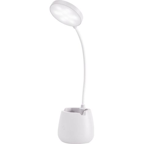 Leistungsstarke Led-schreibtischlampe, Dimmbar, Mit 3 Helligkeitsstufen, Augenschutz, Touch-steuerung, Kabellos, Usb.