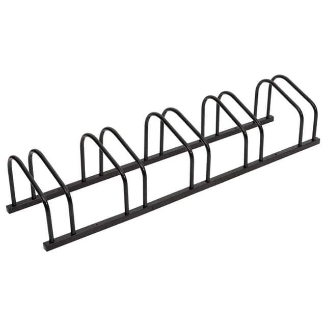 Fahrradträger für 5 Fahrräder Schwarz Stahl