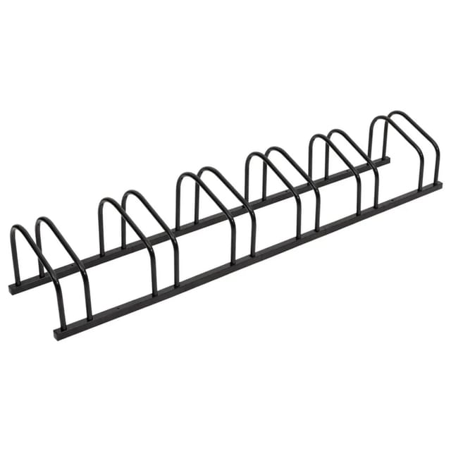 Fahrradständer für 6 Fahrräder Schwarz Stahl Vidaxl