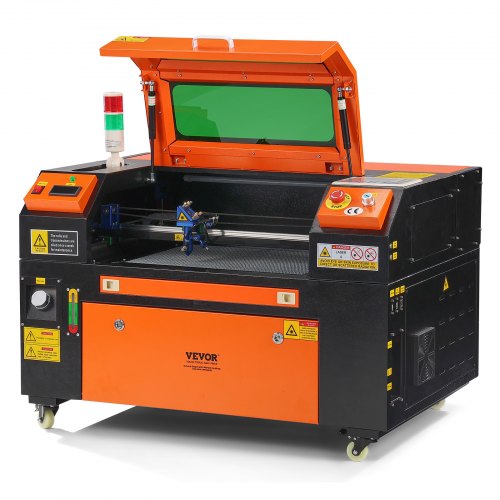 Mophorn 50w Co2-lasergravierer 300x500mm 800mm/s Laserschneidmaschine Mit Luftunterstützung, Für Holz-acryl-gewebe, Kompatibel Mit Lightburn, Coreldraw, Autocad, Windows, Mac Os, Linux