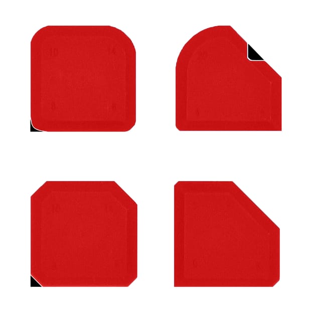 Fugen-ass standard, fugenglätter 4-TLG.