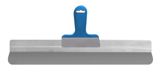 Flächenspachtel rund, rostfrei, 2K, 480X0,4MM