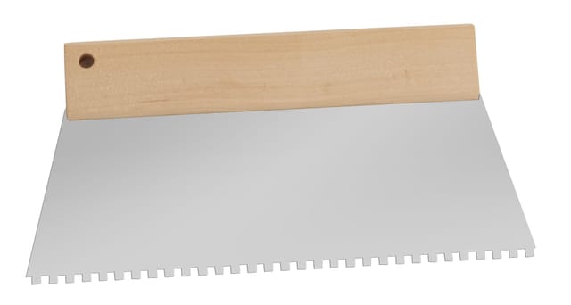 Tectool - kleberverteilspachtel E4, trapezform, 180MM