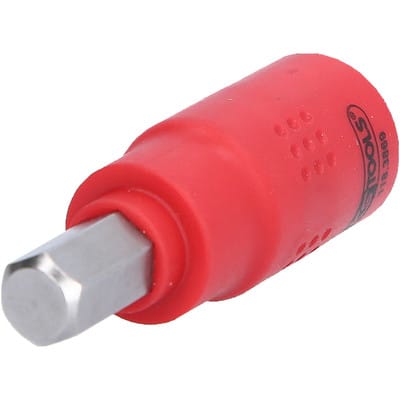 3/8' Isolierte Bit-Stecknuss Innensechskant, 10mm, 60mm lang