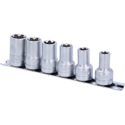 3/8' Torx-E-Plus Stecknuss-Satz, 6-tlg, EPL10-EPL20