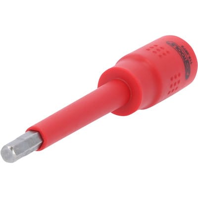 3/8' Isolierte Bit-Stecknuss Innensechskant, 6mm, 122mm lang