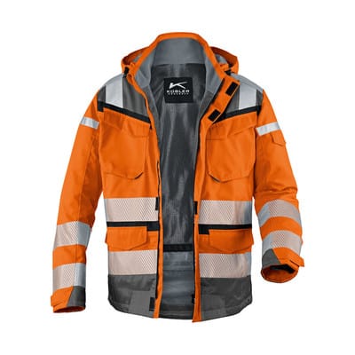 Kübler Wetterjacke reflectiq sympatex psa 2 warnorange/anthrazit Gr. l