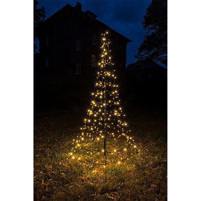 LED Weihnachtsbaum Galaxy 2m 300 LED warmweiß außen