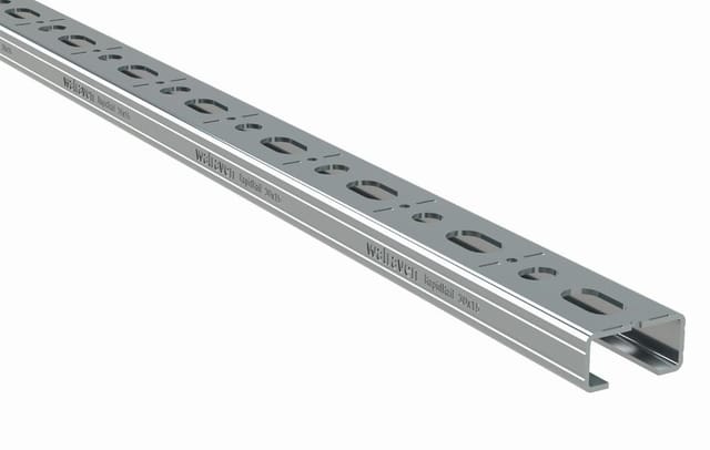 RapidRail Montageschiene - 30 x 15 mm 2 Meter gs Walraven 650530152