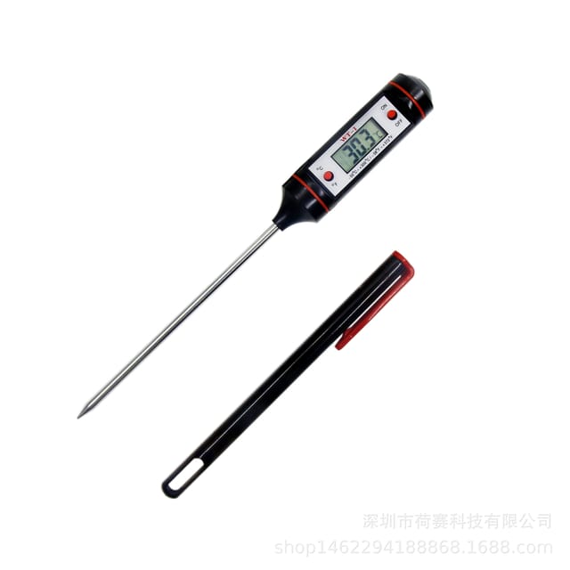 Ahlsen Thermomerte Cuisine Küchenthermometer. Thermometer zur Messung der Innentemperatur von Lebensmitteln. Für Grill, Ofen, Auflauf
