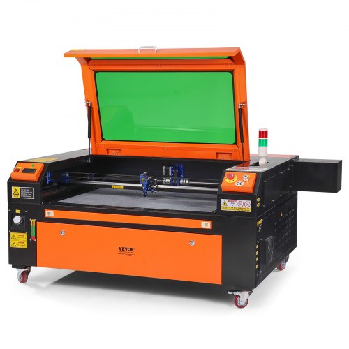 Vevor 100w Co2 Laser Graviermaschine 600x900mm Lasergravierer 20mm Gravur-stärke Lasergravurmaschine 800mm/s Graviergerät Usb-anschluss Mehr Als 1000 Materialien Kompatibel Mit Lightburn Coreldraw Aut