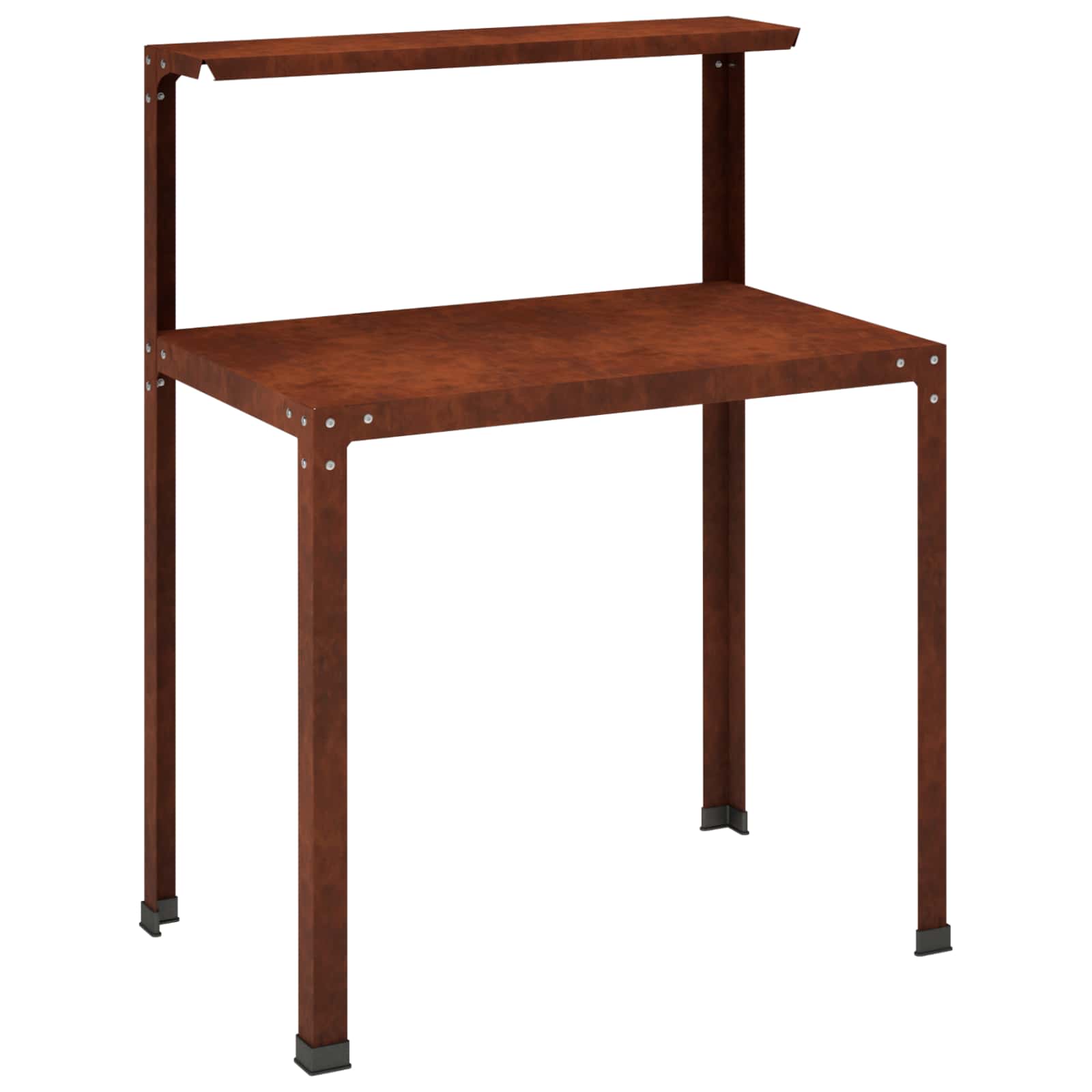 Pflanztisch 100 X 50 X 104 Cm Wetterfester Stahl Rostoptik Vidaxl