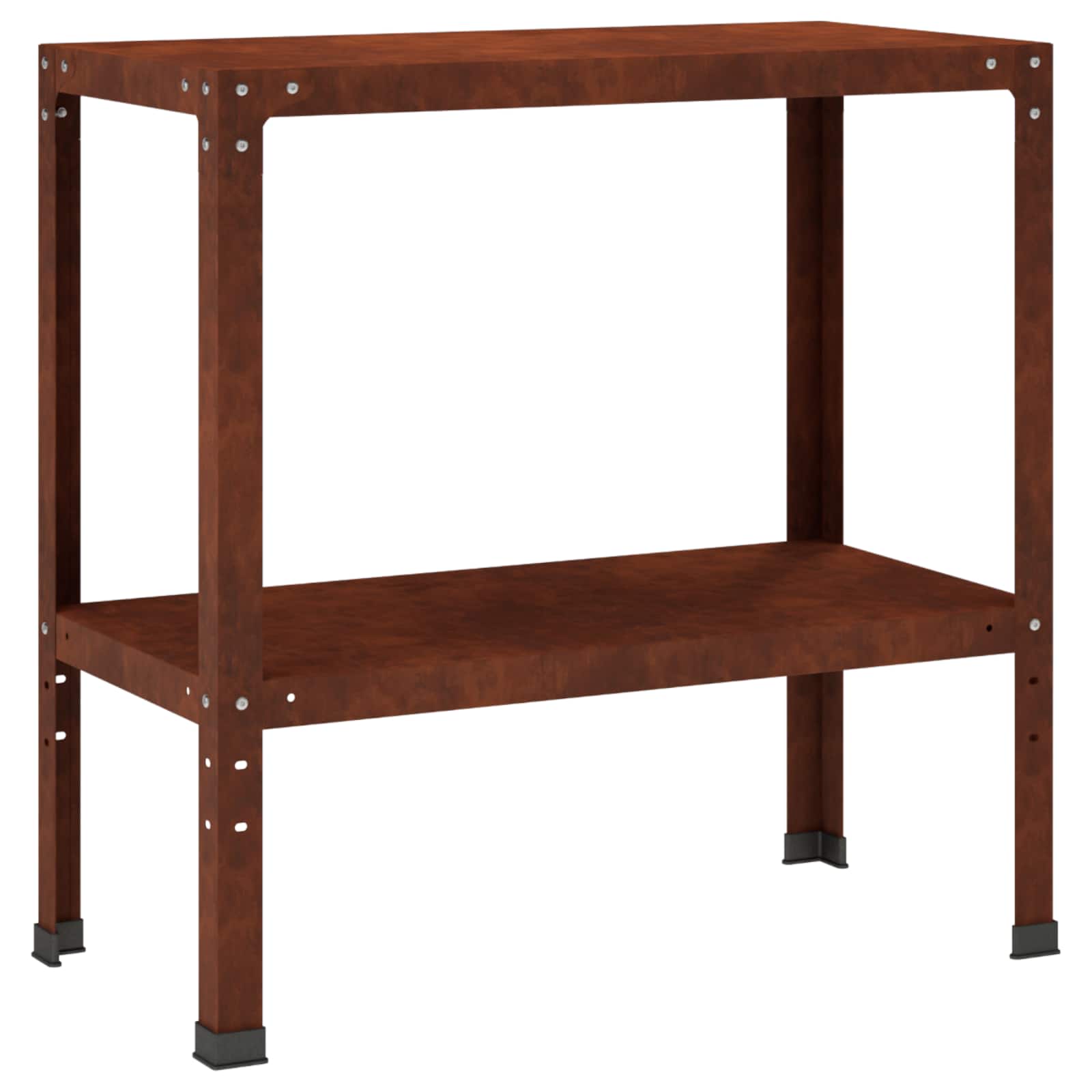 Pflanztisch 100 X 40 X 80 Cm Wetterfeststahl Rostoptik Vidaxl