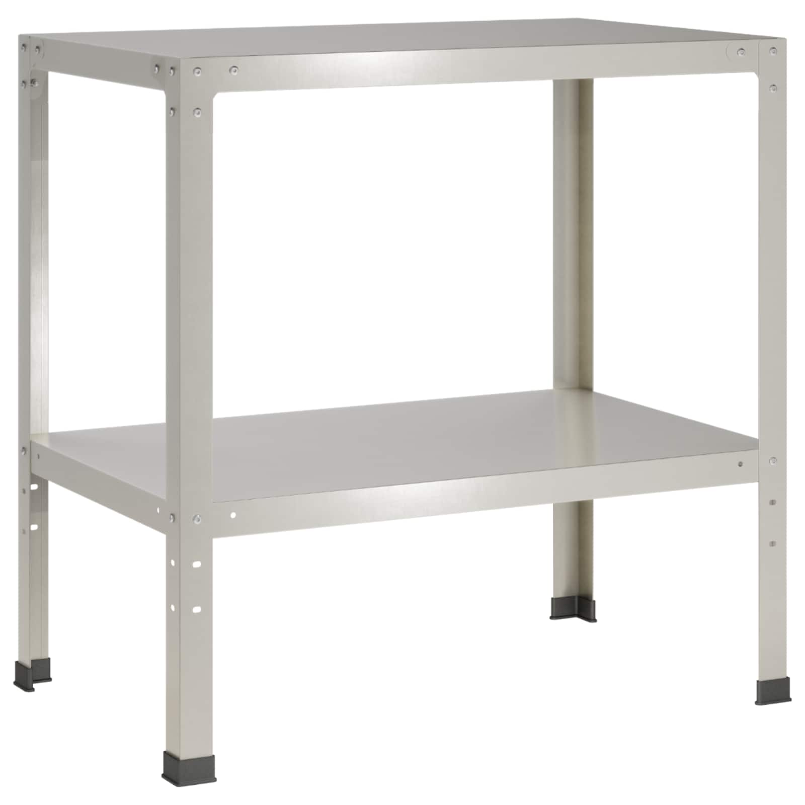 Pflanztisch 60 X 50 X 80 Cm Edelstahl Silber Vidaxl