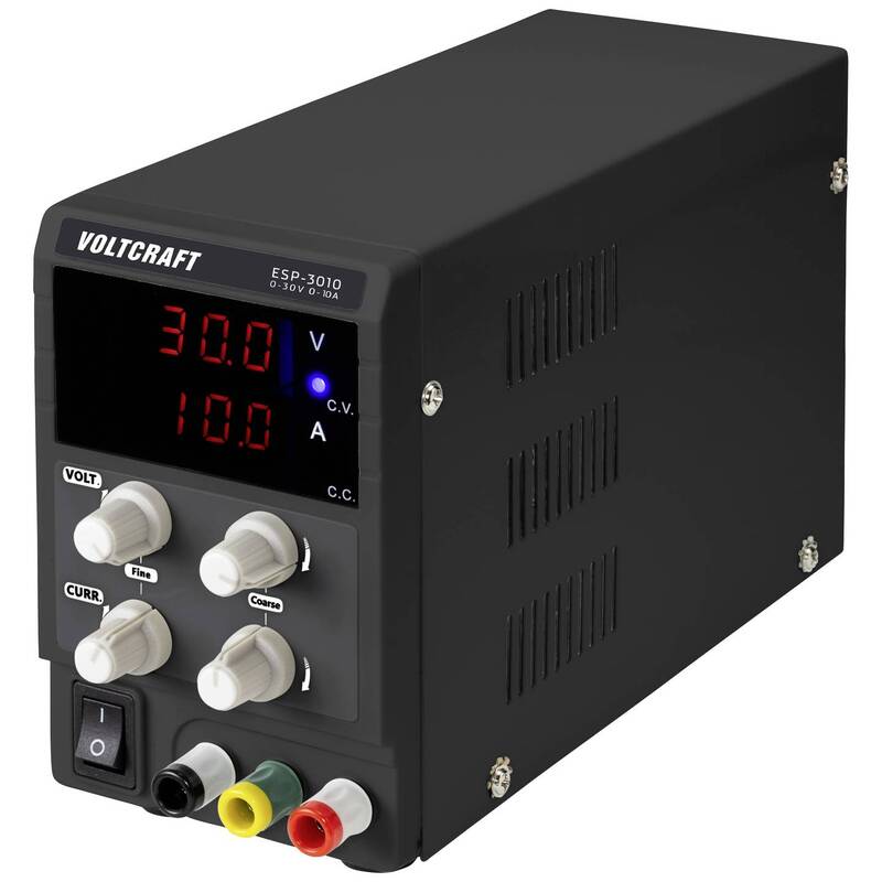 [gebraucht] D-ware Voltcraft Esp-3010 Labornetzgerät Einstellbar 0-30 V/dc 0-10 A Steckanschluss