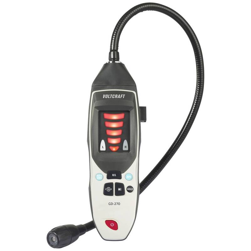 [neuwertig] B-ware Voltcraft Gasleck-detektor Gd-270 Methan Wasserstoff Propan Handgerät 415g