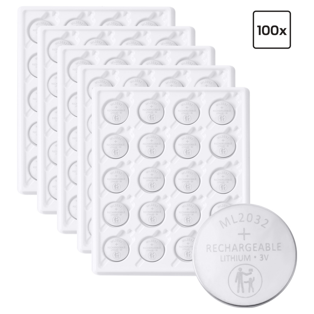 Voltcraft Knopfzellen-akku Ml2032 Lithium 65 Mah 3 V 100 St.