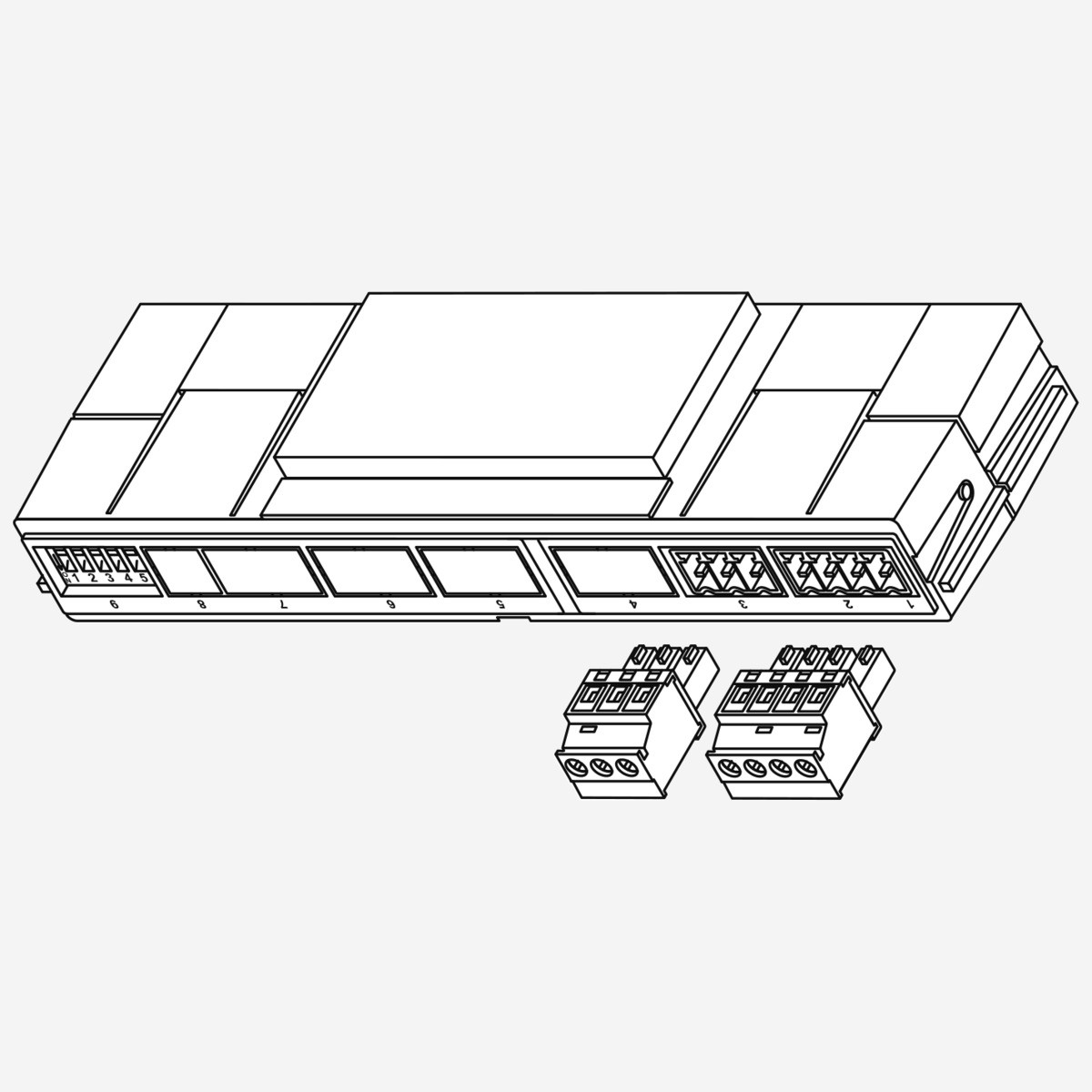 Analogmodul Em3/3 Für W-fm25 Zur Aufschaltung Externer Analogsignale - 24000507 Von Weishaupt