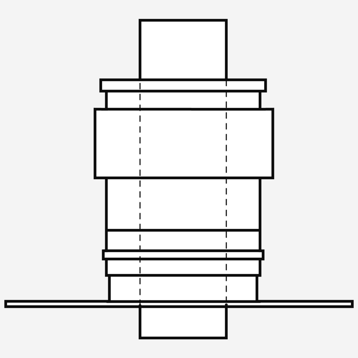 Schachtabdeckung Inox/inox Dn250 - 48000011432 Von Weishaupt