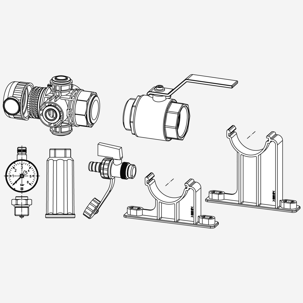 Grundpaket Solekreisverteiler Typ Wsz Gp - 50900101292 Von Weishaupt