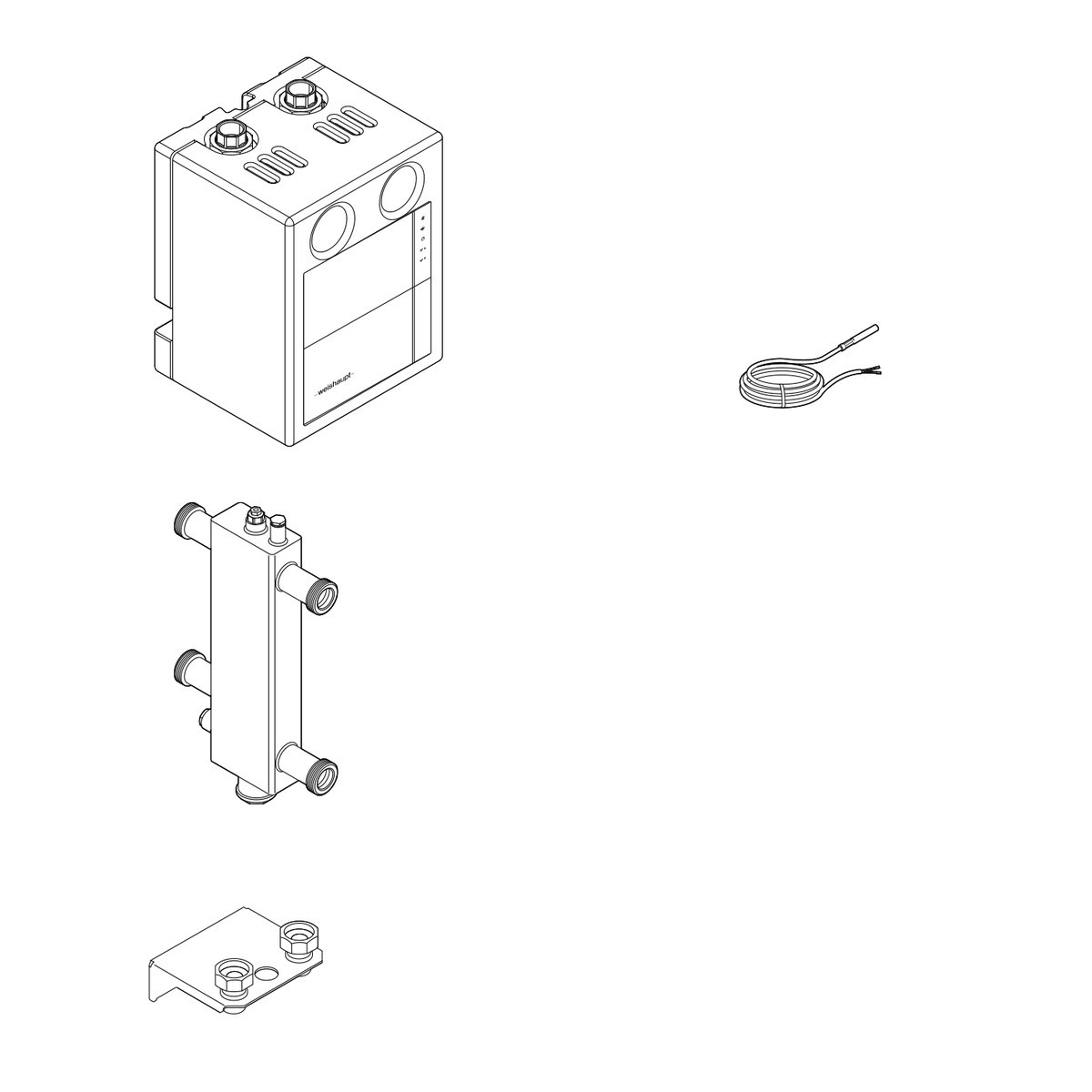 Weishaupt Paket Mischer 4, Weiche Heizkreis (wem-w,c) - 896220 Von Weishaupt