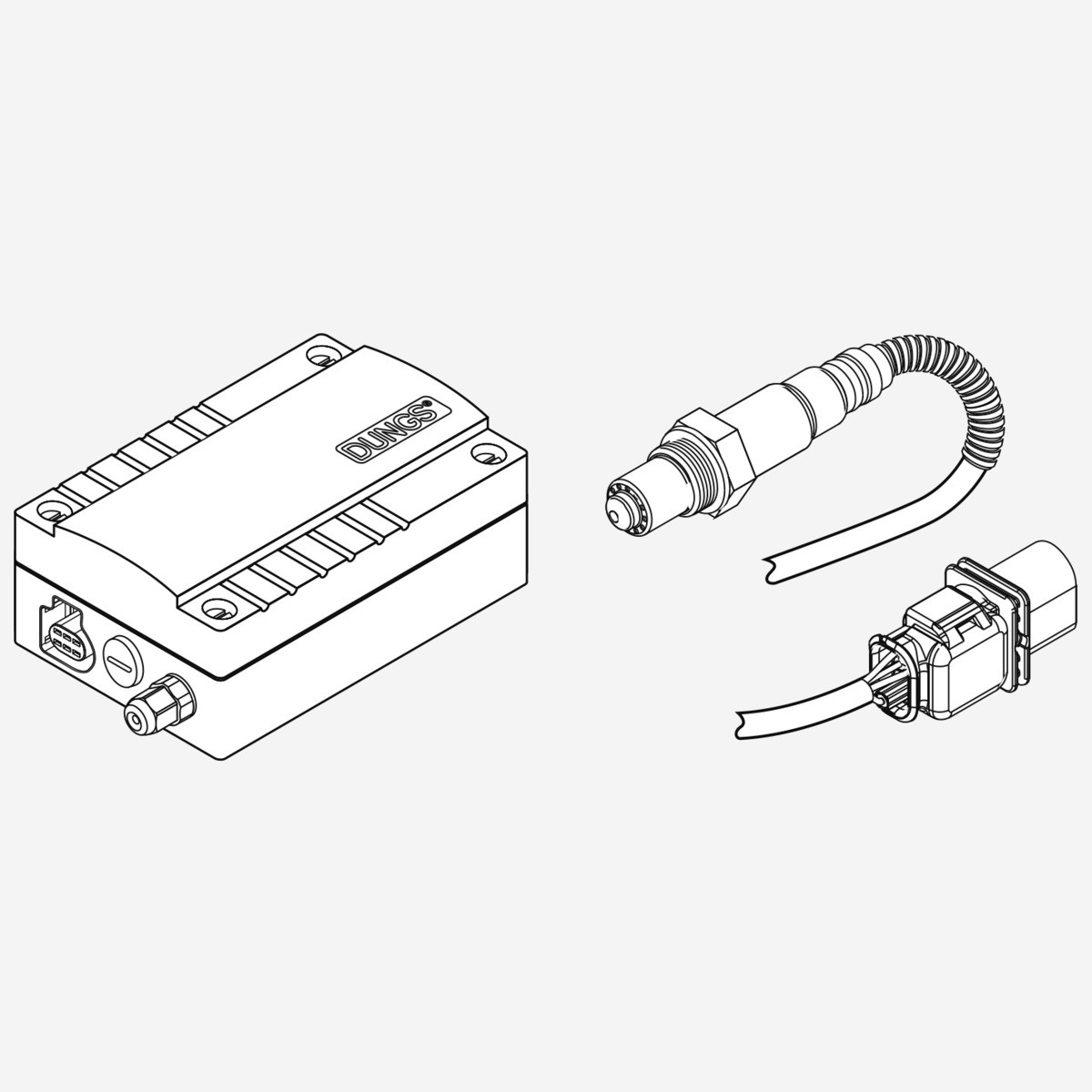 O2-regelung Mit Sonde, Modul, Flansch. Und Kabelverbindung Steckerfertig. - 23001234 Von Weishaupt