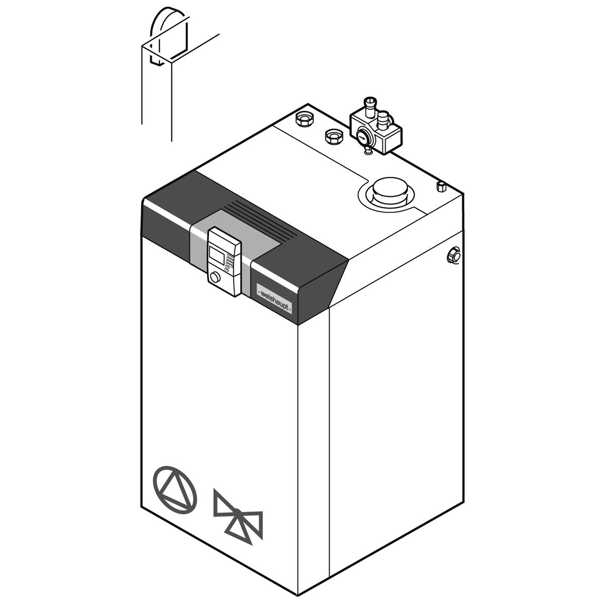 Weishaupt Paket Wtc-ob 25-b W Öl-brennwertkessel - 894526 Von Weishaupt