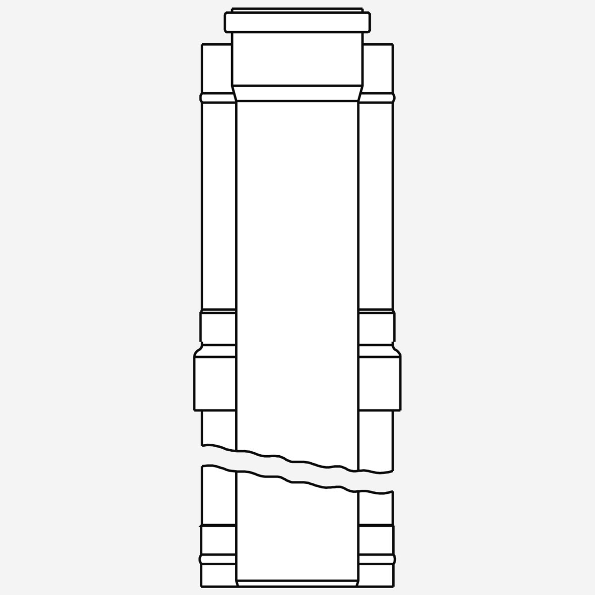 Dachdurchführung Inox/pps Grau Dn400/315 - 48000012222 Von Weishaupt
