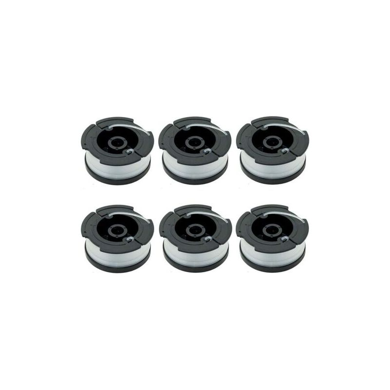Packung Mit 6 Spulen A6481 A6485 Für Black & Decker Rasentrimmer