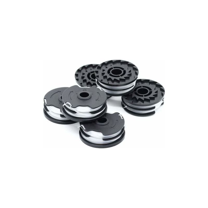 6er-pack Ersatz-trimmerfadenspulen Für Lidl Parkside Akku-freischneider (prta 20-li, Prt 550, Prt 300) – 1,6 Mm, 2 X 4 M