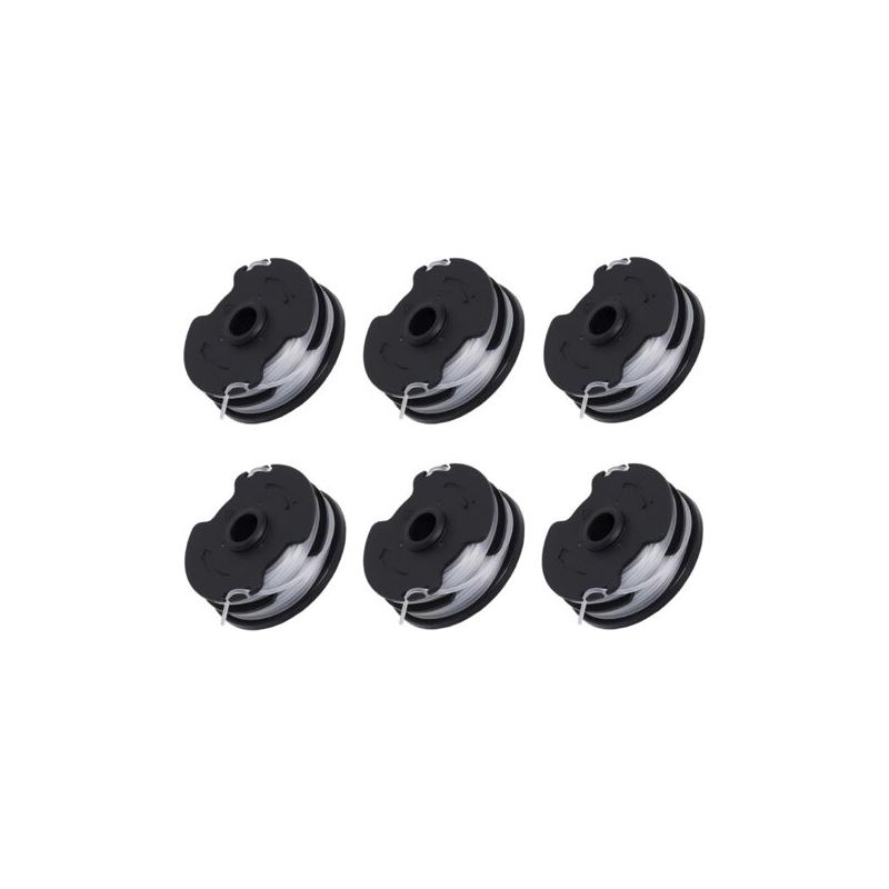 6er-pack Ersatzspulen Für Den Parkside Prta 20-li C3 Akku-freischneider – Abs-material – 1,65 Mm Draht – 8,3 M Länge – Ian351753