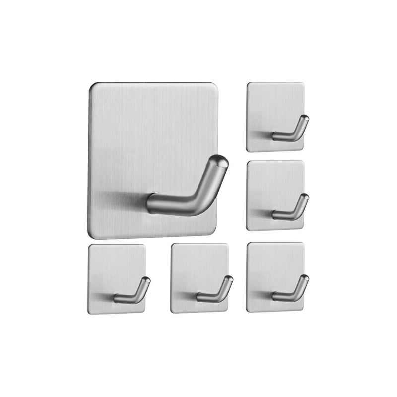 Selbstklebende Haken, Wandhaken Für Badezimmer Aus Edelstahl Sus304, Selbstklebender Handtuchhalter, Wasserdicht Und Feuchtigkeitsbeständig