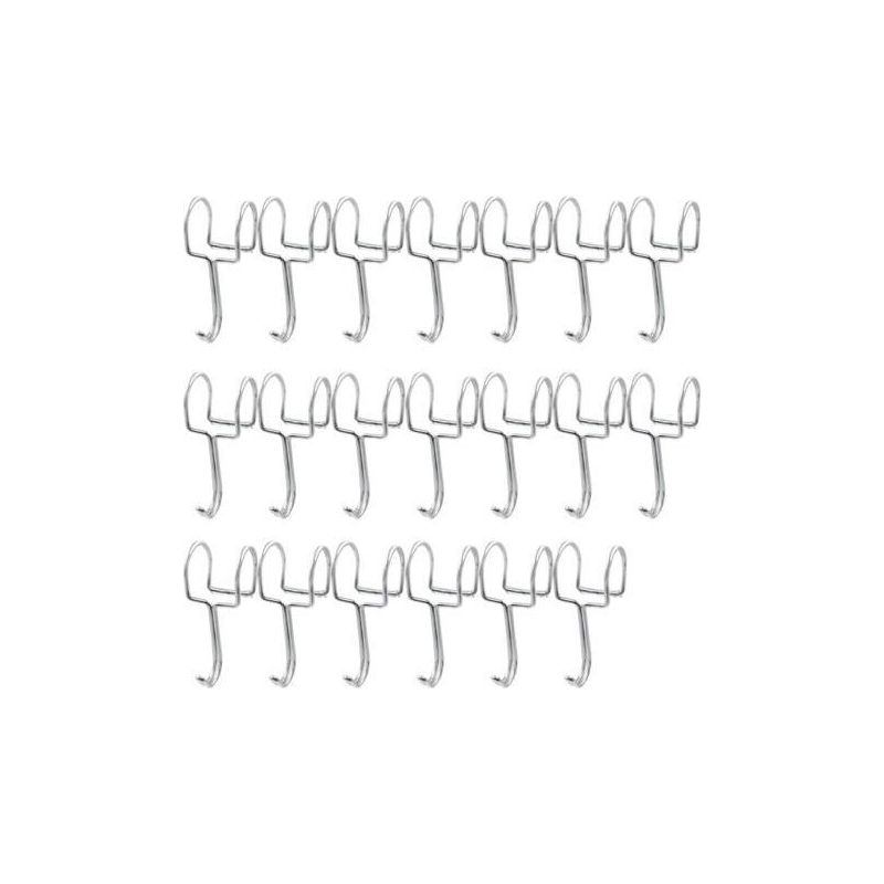 20 Stück S-haken, Edelstahlhaken, S-förmige Metallhaken, Haken Für Weihnachtsdekoration, Haken Für Partybeleuchtung, Für Küche, Badezimmer, Schlafzimmer Und Büro (23-26 Mm)