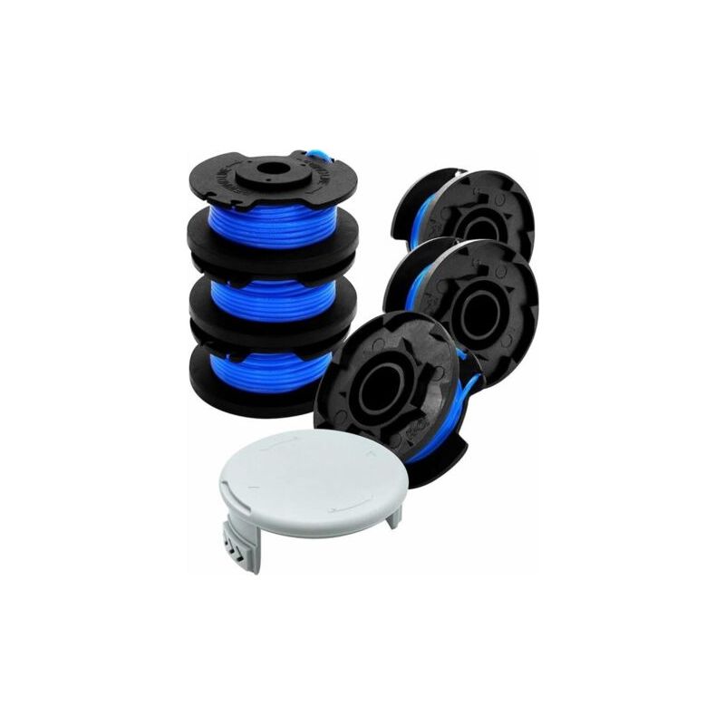 6-teilige 3,35 M Lange Trimmerfadenspule – 1,65 Mm Nylonfaden Für Ryobi One+ 18v 24v 40v – Schneller Und Einfacher Austausch