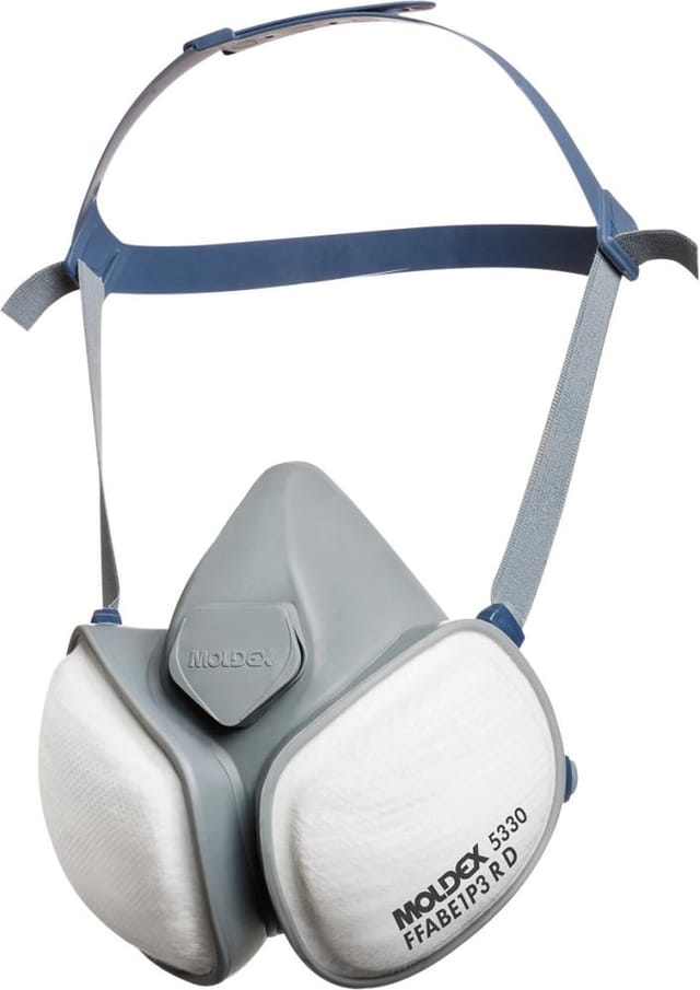 Halbmaske FFABE1P3 r d, organische Gase, anorganische Gase, Saure Gase und Partikel, ''CompactMask'' - Moldex