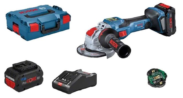 Akku-Schleifer gws 18V -15 sc X-Lock 2x8.0 Ah bosch - 06019H6501