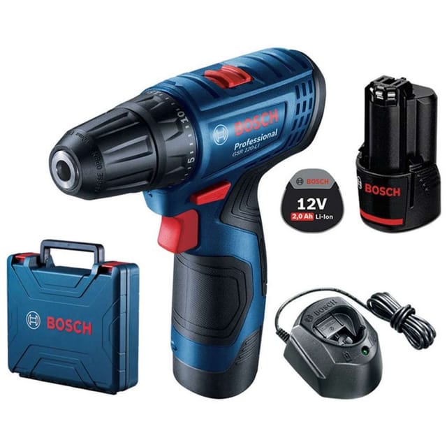 Werkzeug - 12V Akku-Schrauber, 2 x 2,0 Ah Akkus, Ladegerät 06019G8000 - Bosch