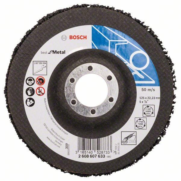 Bosch - pro N377 Multi Material Reinigungsscheibe 125 mm 22,23 mm - 2608607633