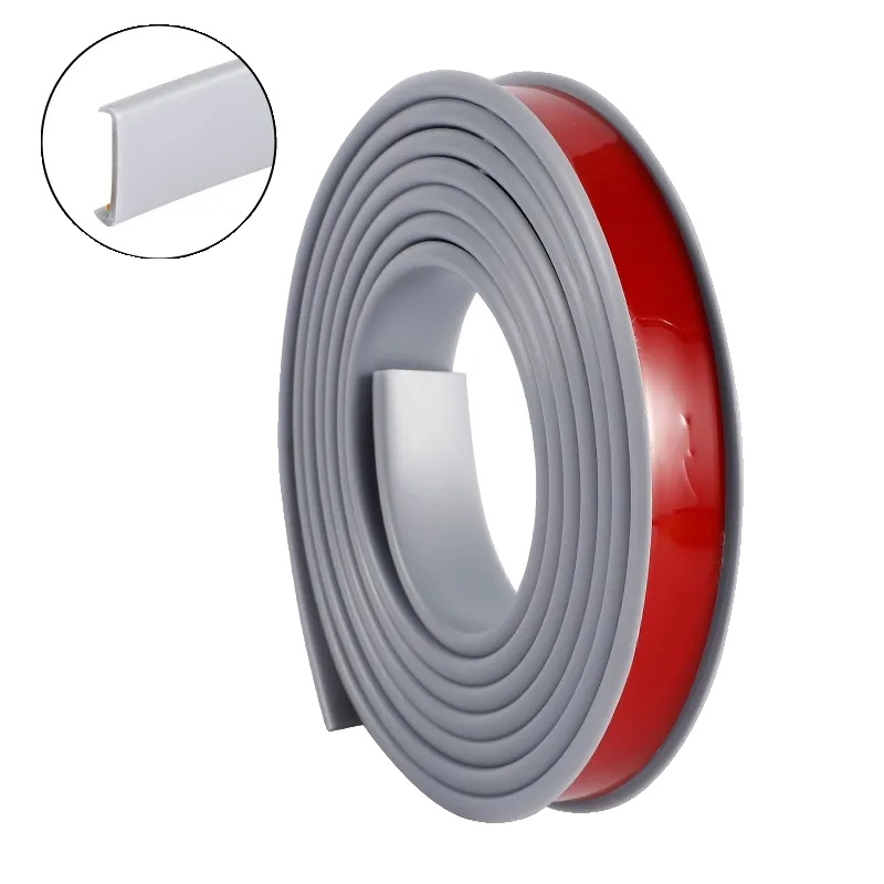 Selbstklebendes Kantenband, Vielseitiger Möbelschutz, Grau, 5 M, 20 Mm