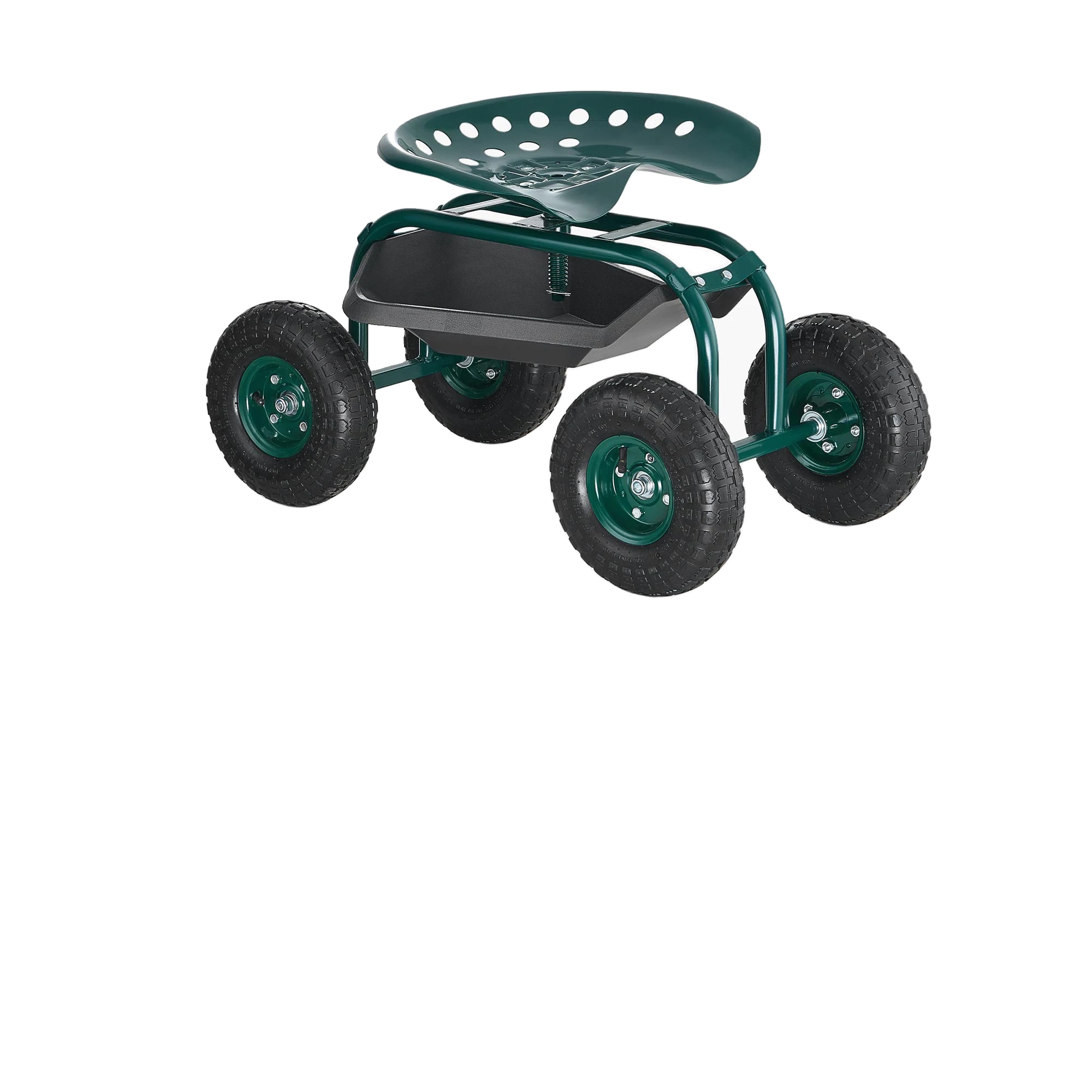 Gartenwagen, Bequeme Sitze, Großes Staufach, Mit Drehsitz